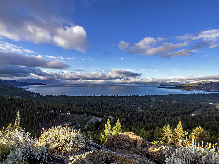 Tahoe Panorama #1 Photograph by Martin Gollery