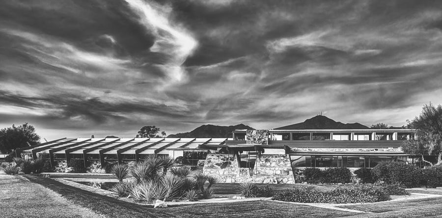 Architecture Photograph - Taliesin West - Frank Lloyd Wright Home #1 by Mountain Dreams