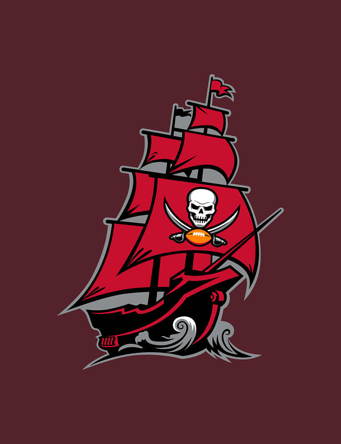 Tampa Bay Buccaneers Mascot Ship Model