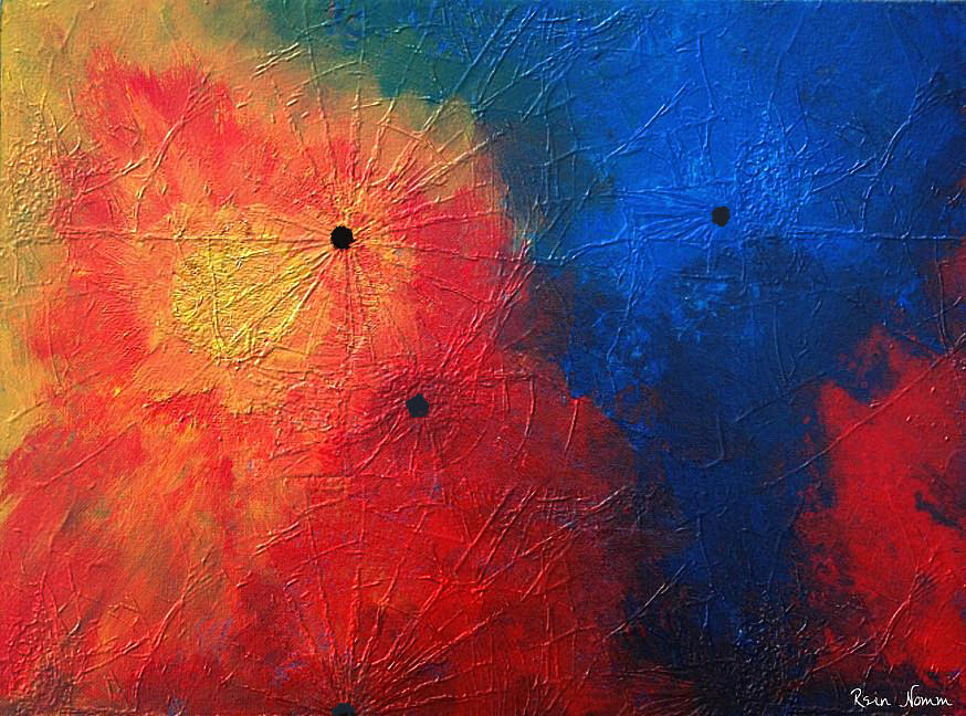 Target Practice #1 Painting by Rein Nomm