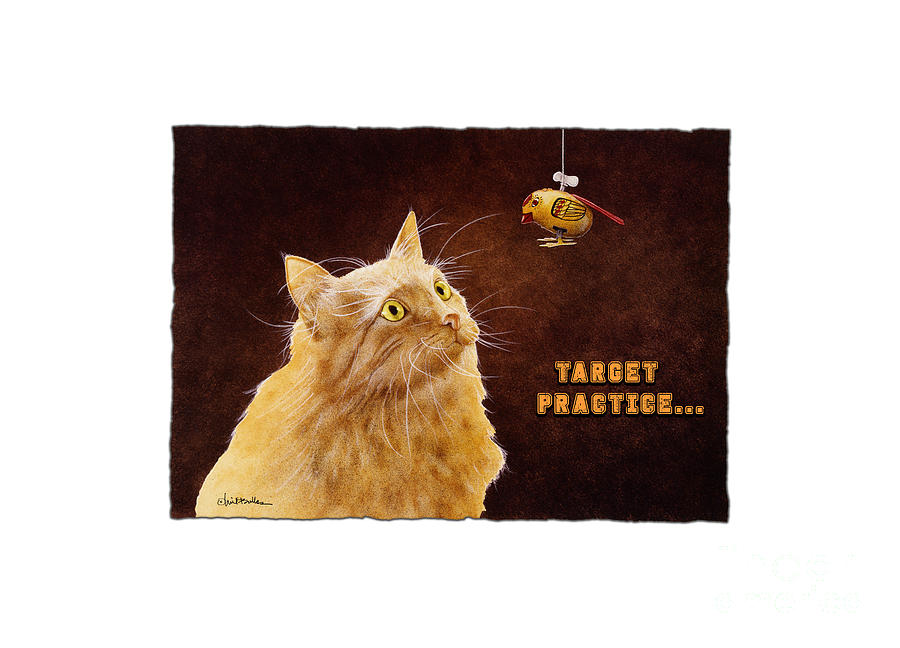 Target Practice... #3 Painting by Will Bullas
