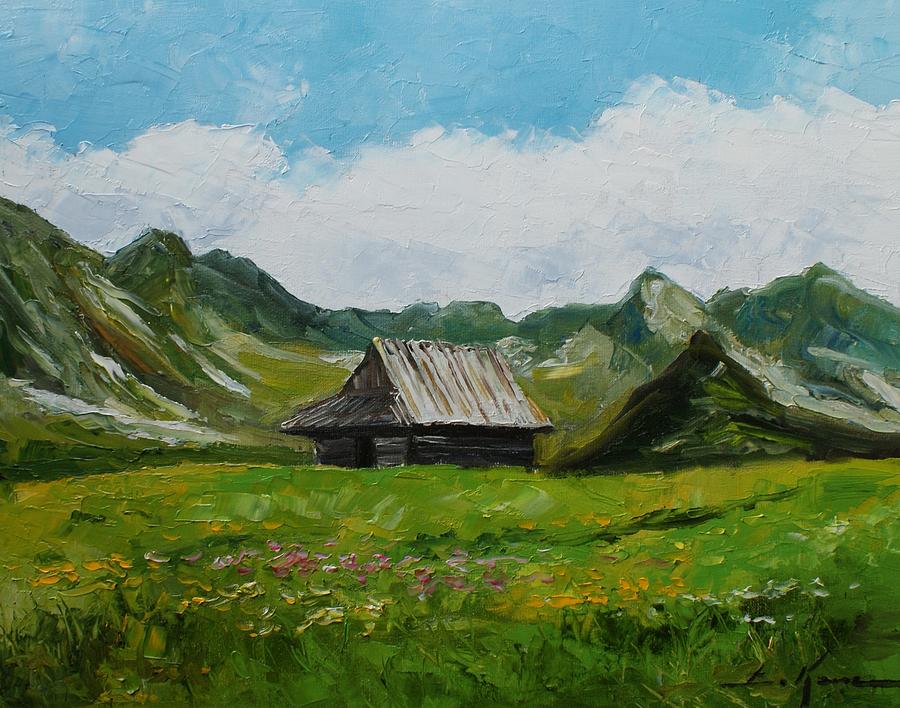Tatry Mountains #1 Painting by Luke Karcz