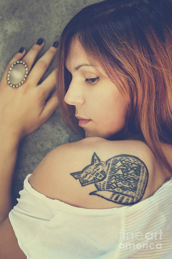Tattoo #1 Photograph by Jelena Jovanovic