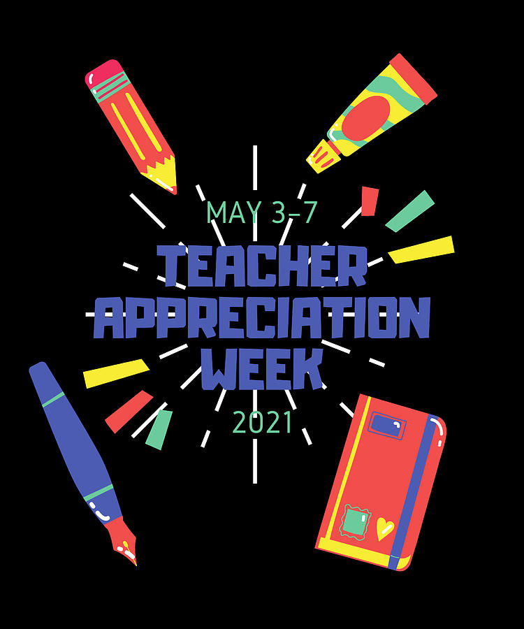 Teacher Appreciation Week Student Digital Art by Alberto Rodriguez - Pixels