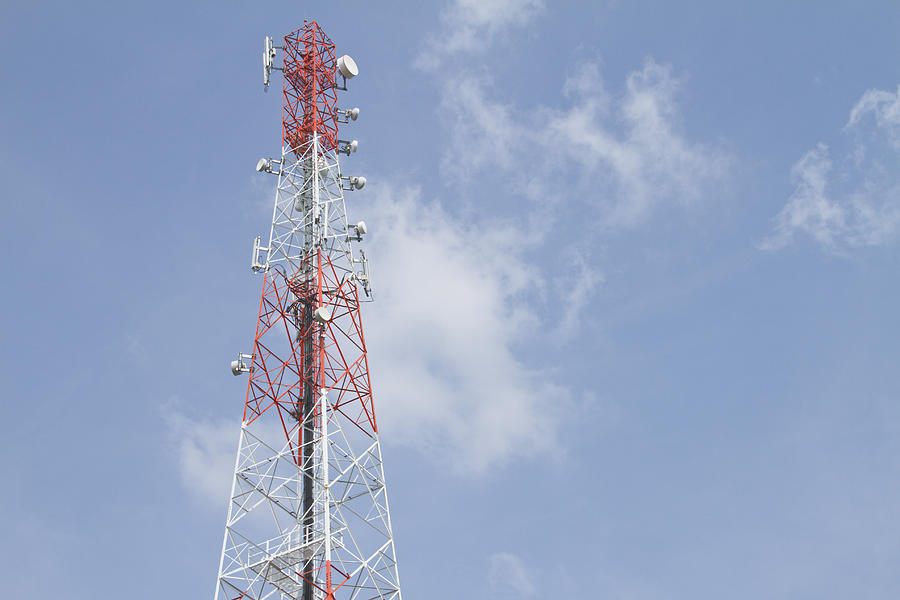 Telecommunications tower #1 Photograph by Jukree