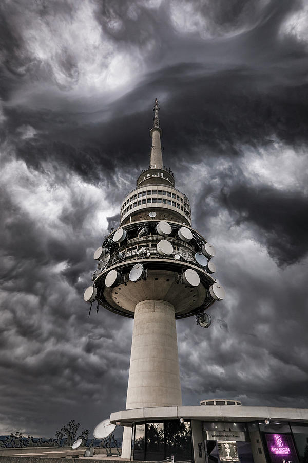 Telstra Tower #2 Photograph by Ari Rex
