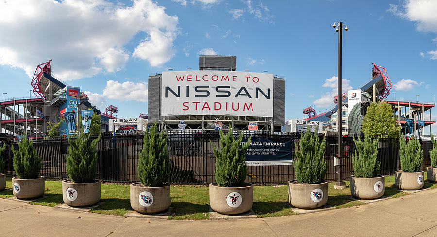Tennessee Titians Nissan Stadium in Nashville Tennessee #1 Photograph by Eldon McGraw