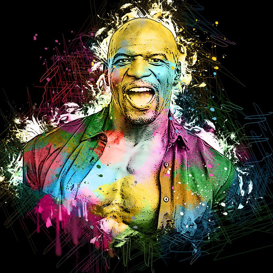 Terry Crews Drawing by Bechtelar Natalia | Fine Art America