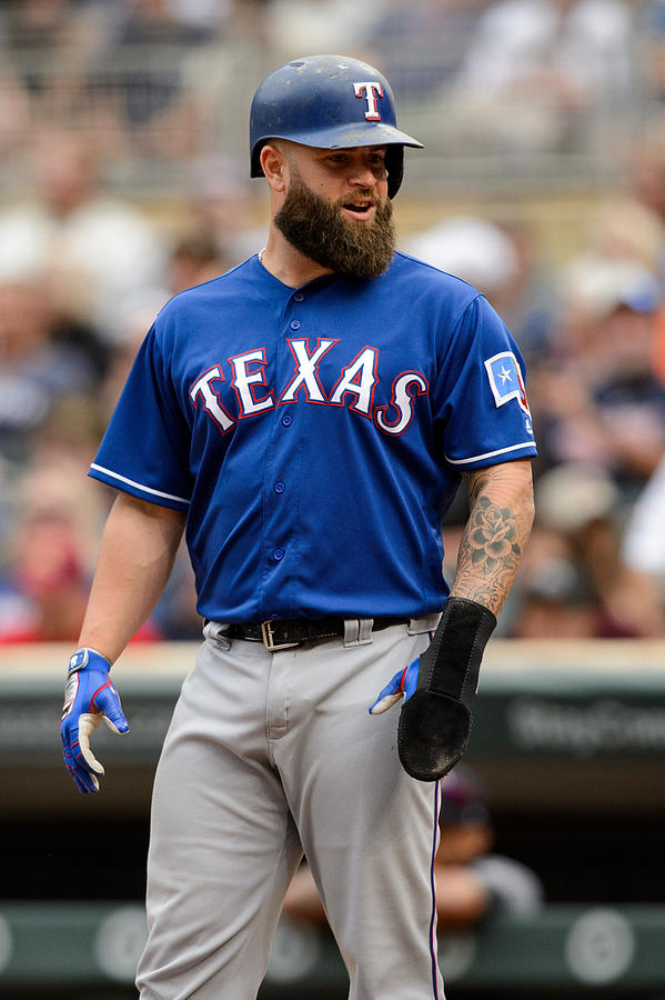 Texas Rangers v Minnesota Twins Photograph by Hannah Foslien Texas Rangers v Minnesota Twins Photograph by Hannah Foslien