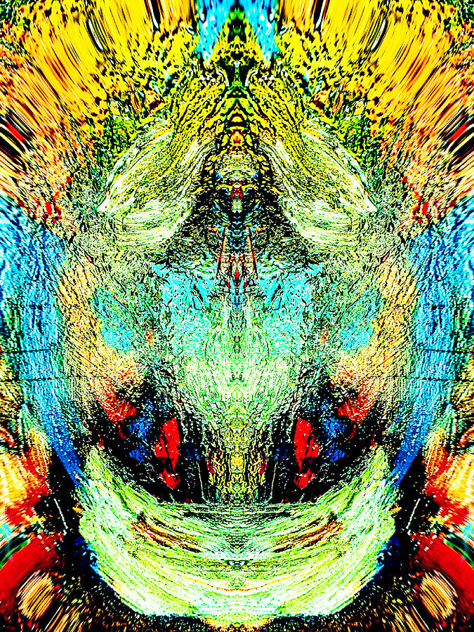 Textured paint Photograph by Rick Reesman Pixels