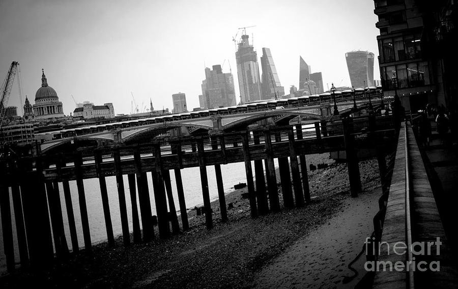 Thames river London. #1 Photograph by Cyril Jayant