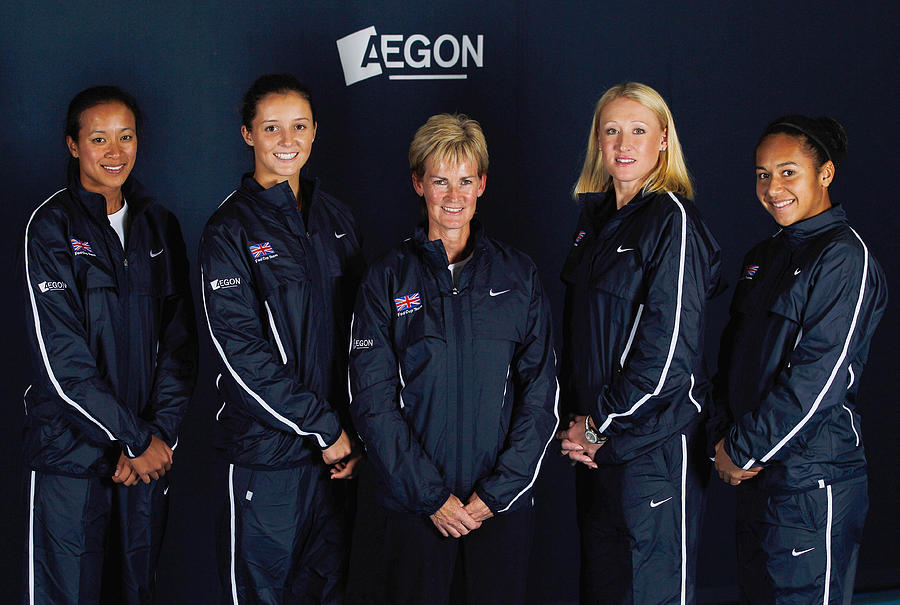 The AEGON GB Fed Cup Team #1 Photograph by Paul Gilham