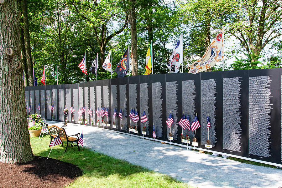 Honoring Sacrifice at the American Veterans Traveling Tribute #2 Photograph by NorthEast Creativity Honoring Sacrifice at the American Veterans Traveling Tribute #2 Photograph by NorthEast Creativity