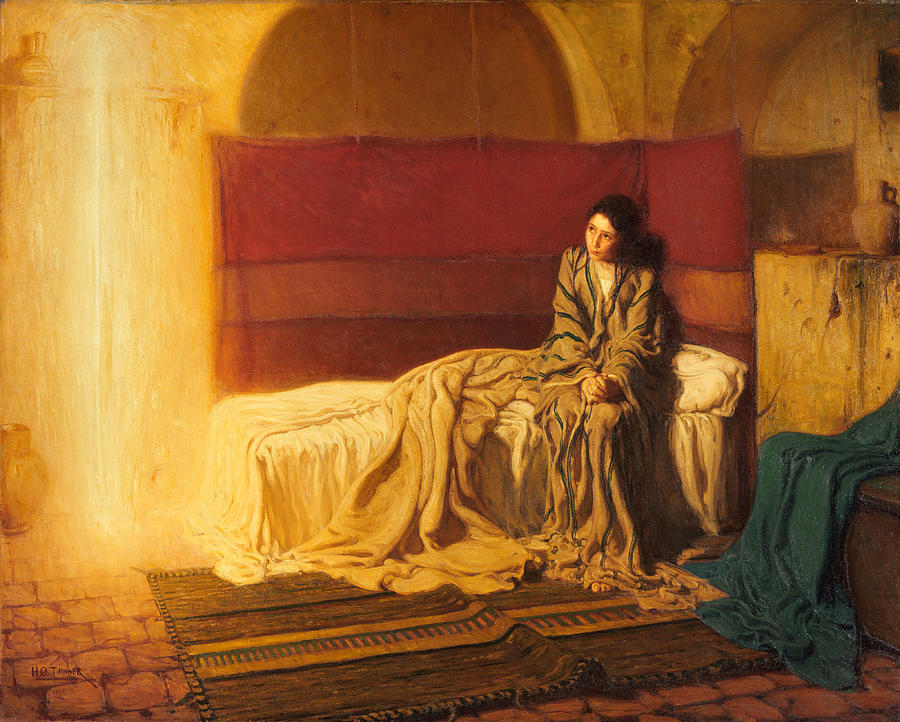 The Annunciation, 1898 Painting by Henry Ossawa Tanner - Pixels