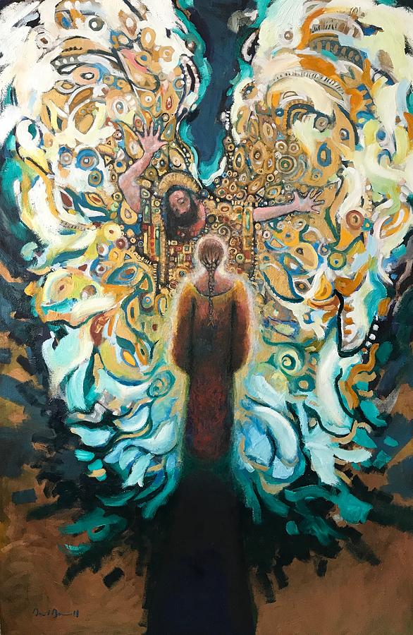 The Annunciation II #1 Painting by Daniel Bonnell