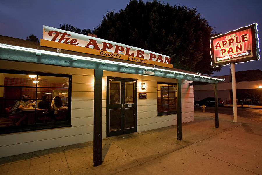 The Apple Pan restaurant opened in 1947 and is famous for its hi ...