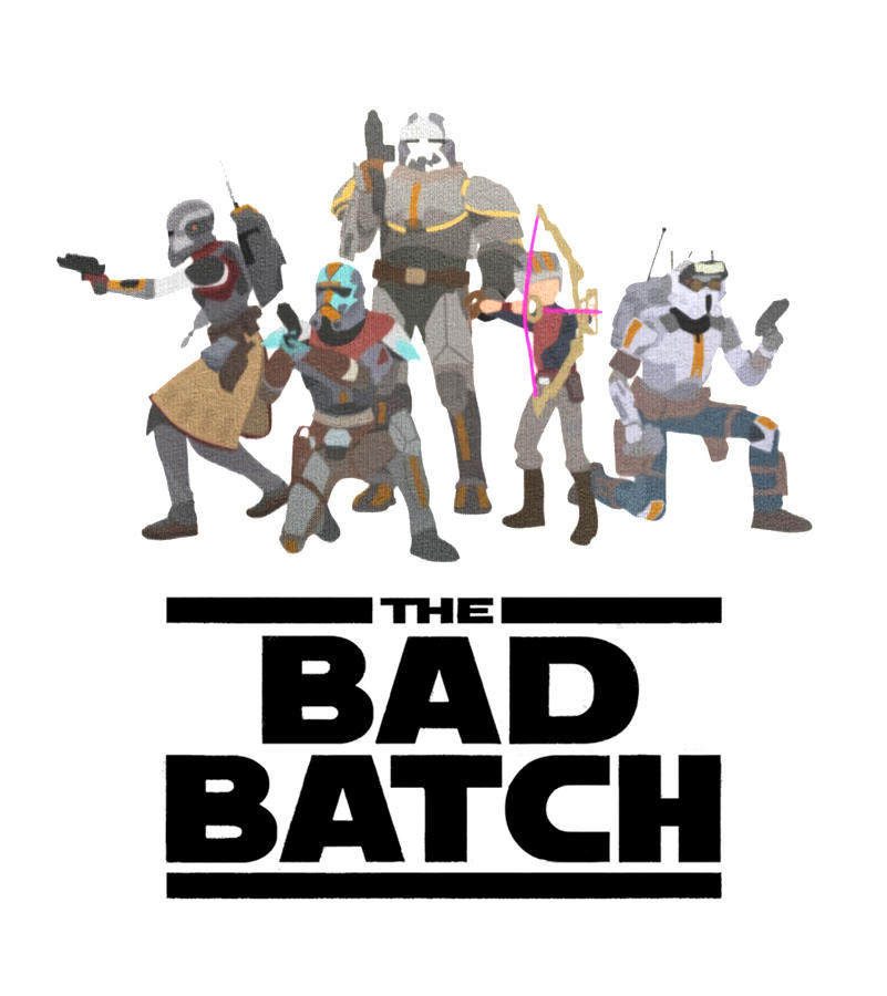 The Bad Batch Season 2 Star Wars Unisex T Shirt Star Wars Bad Batch Clone Wars Crew Adult T 9470