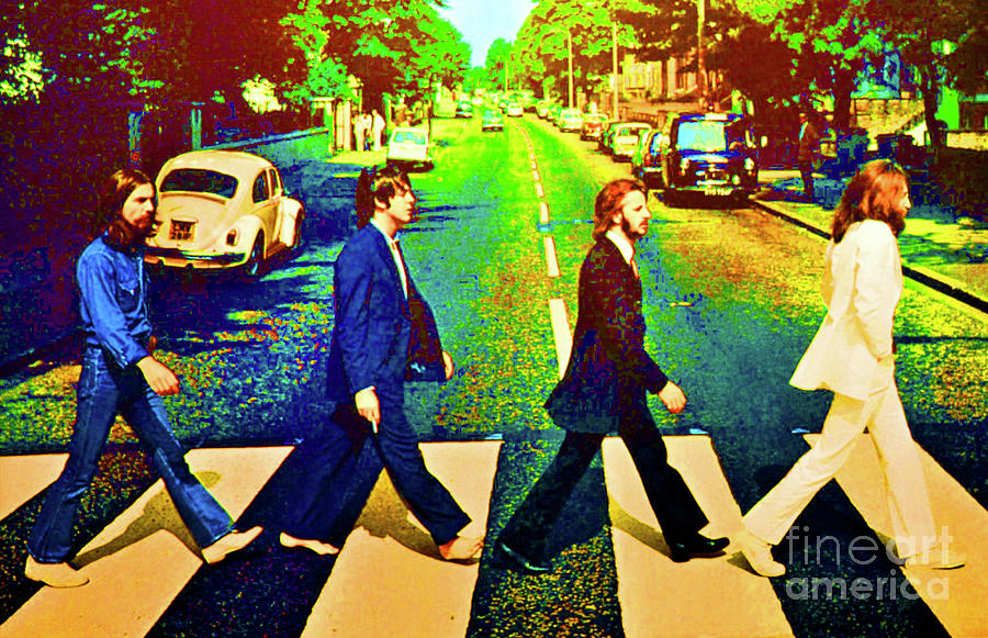 The Beatles Colors #1 Painting by Kathleen Artist PRO