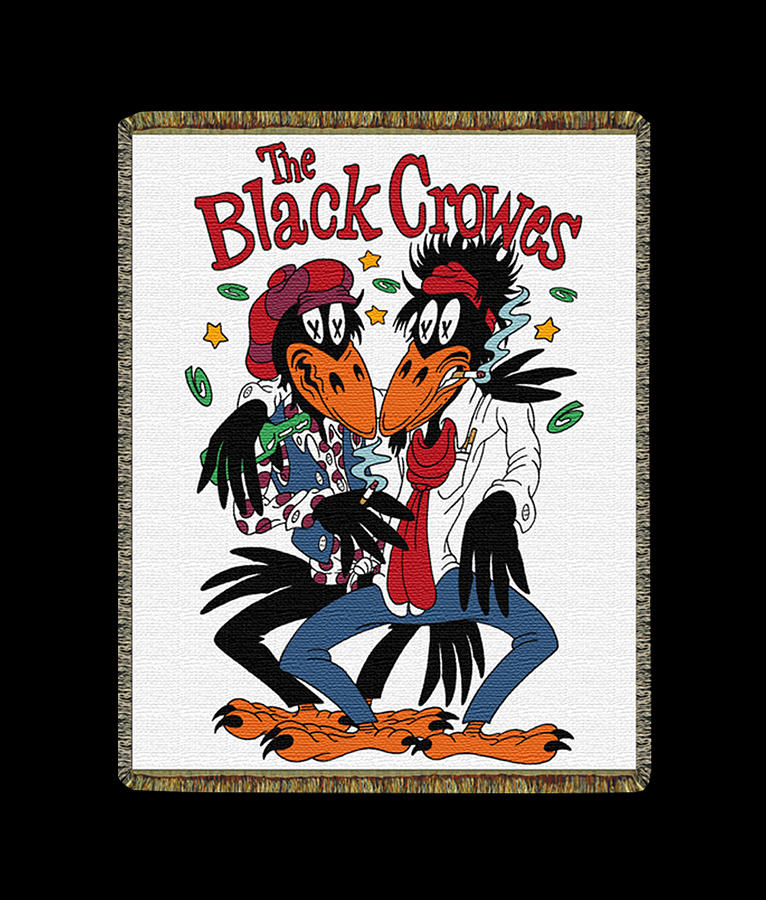 Music Digital Art - The Black Crowes #1 by Charlie Bird
