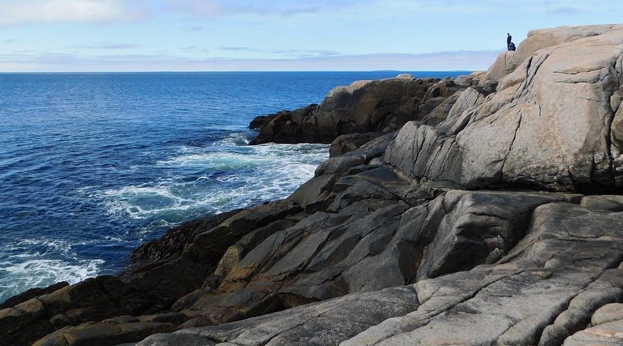 The Black Rocks of Peggy's Cove and Beyond Photograph by Karen Cook ...