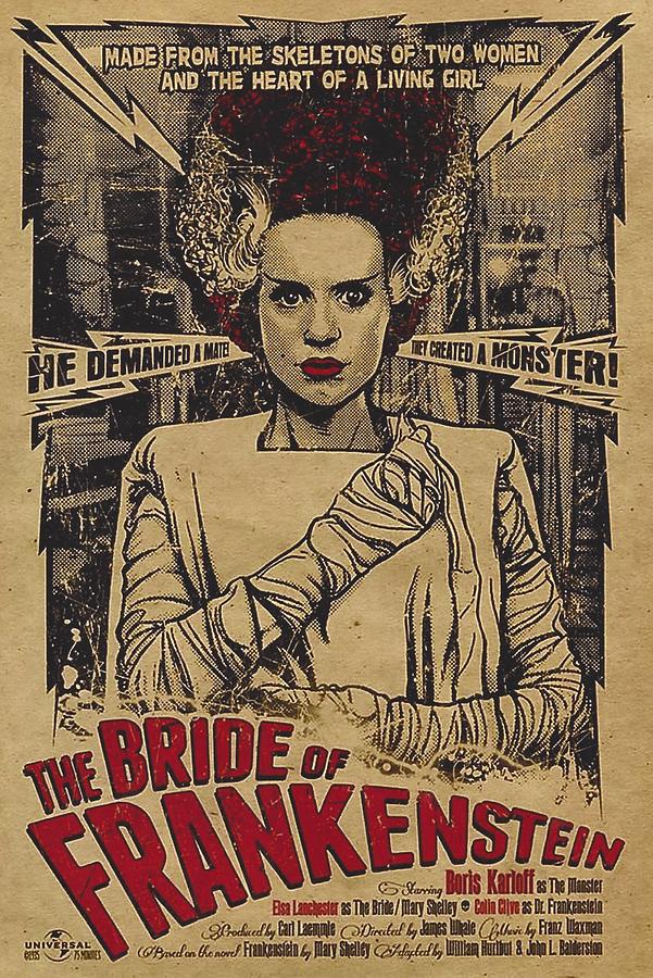 The Bride of Frankenstein #1 Photograph by Steve Kearns
