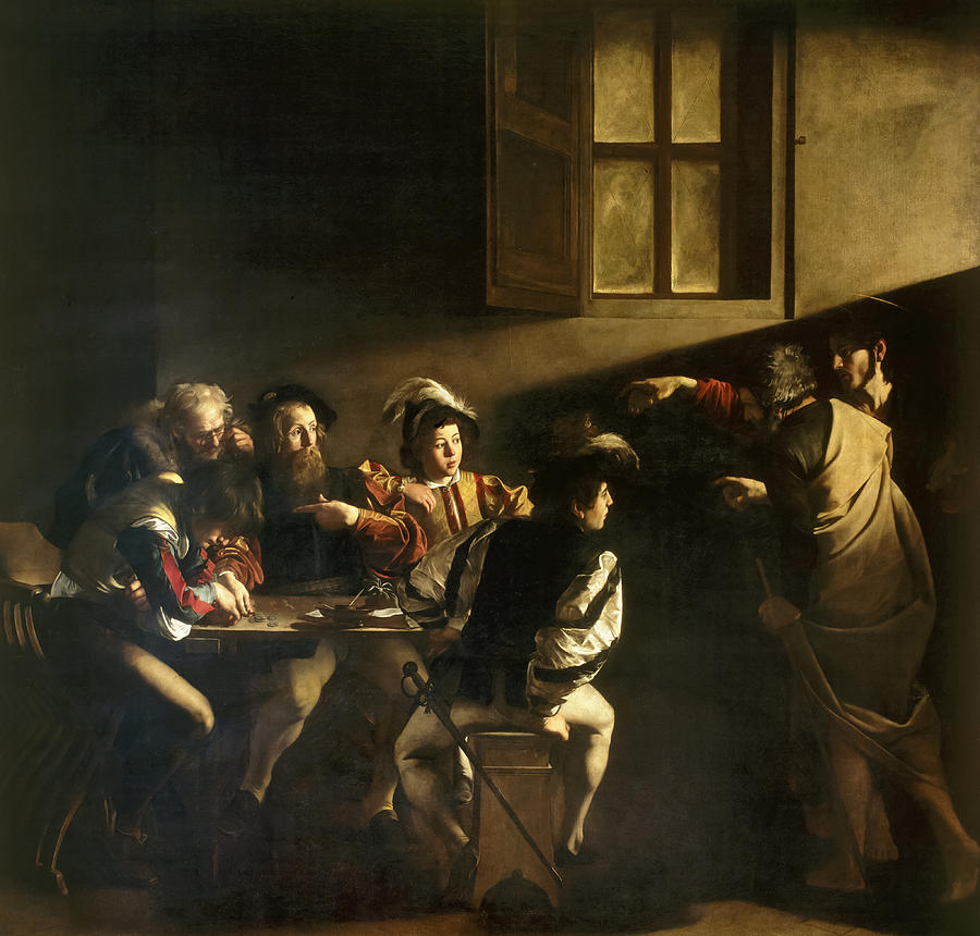 The Calling Of St Matthew Painting