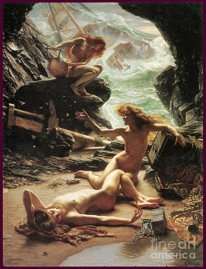 The Cave Of The Storm Nymphs 1903 Painting