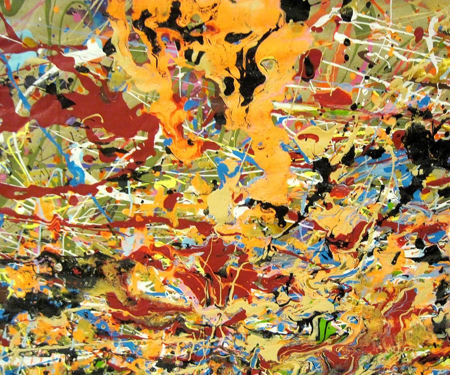 The Chaos of Creation A Look into Jackson Pollock's Process Painting by ...