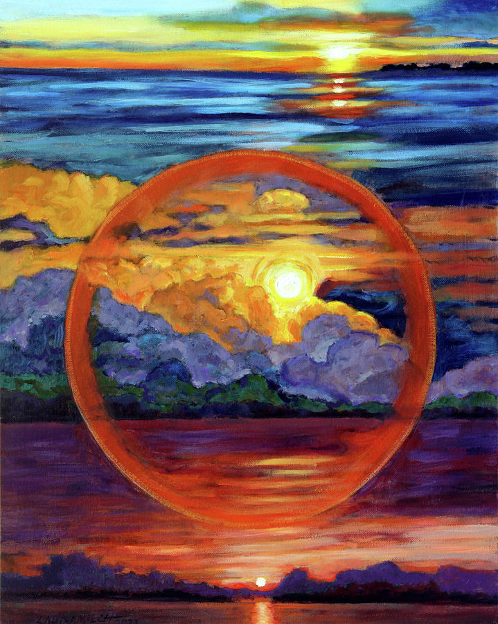 The Circle of Life #1 Painting by John Lautermilch