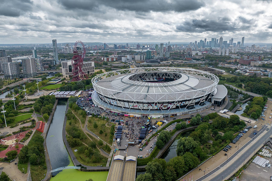 The City Of London Stadium Photograph By Airpower Art - Fine Art America