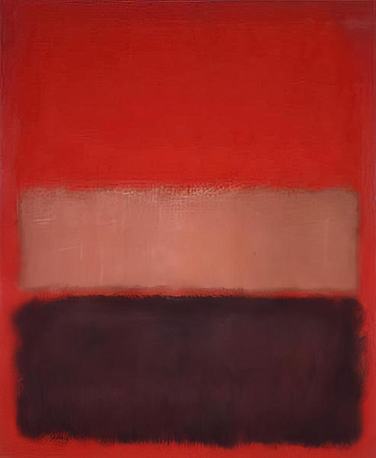 Abstract Painting - The Connection Between Mark Rothkos Art and Literature #1 by Emma Ava