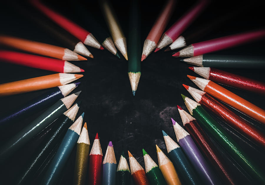 Crayon Photograph - The Creative #1 by Martin Newman