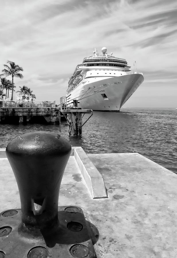 The Cruise Ship #1 Photograph by Bob Pardue