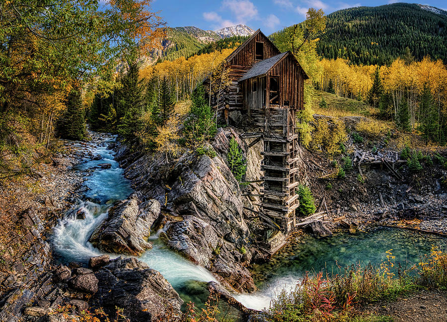 The Crystal Mill #1 Photograph by David Soldano