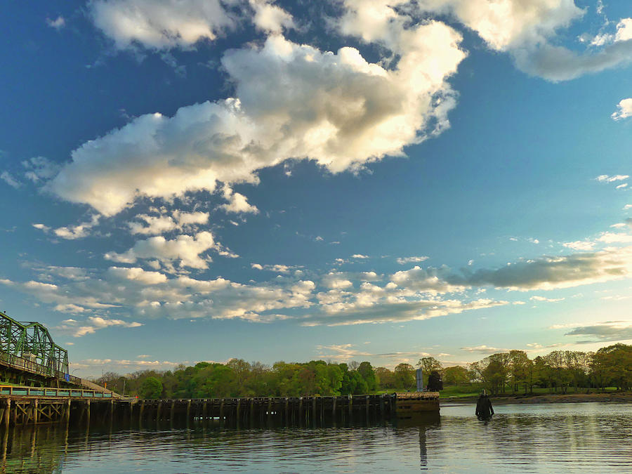 The Danvers River and Kernwood Bridge Photograph by Scott Hufford