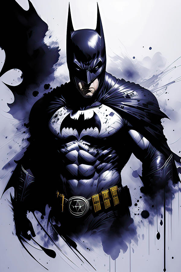 The Dark Knight #1 Digital Art by Reynaldo Williams