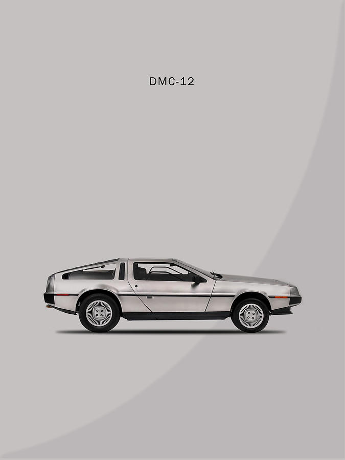Back To The Future Photograph - The DMC-12 #1 by Mark Rogan