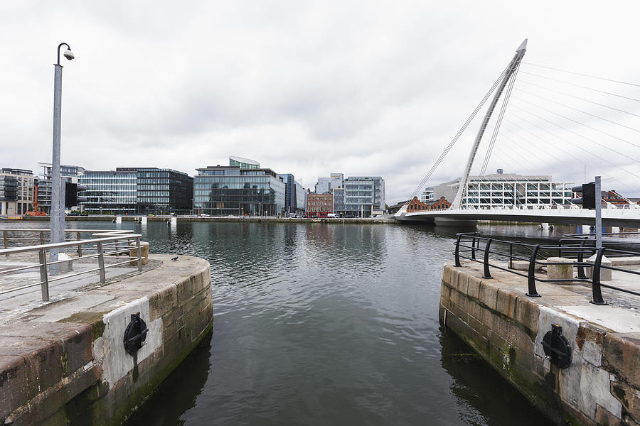 The Docks on the Liffey river #1 Photograph by Maremagnum