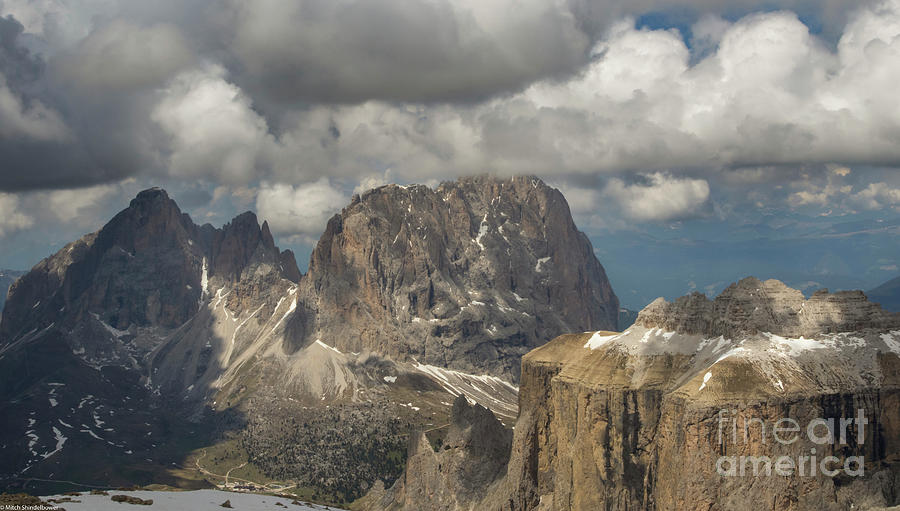 The Dolomites Mountains #1 Photograph by Mitch Shindelbower