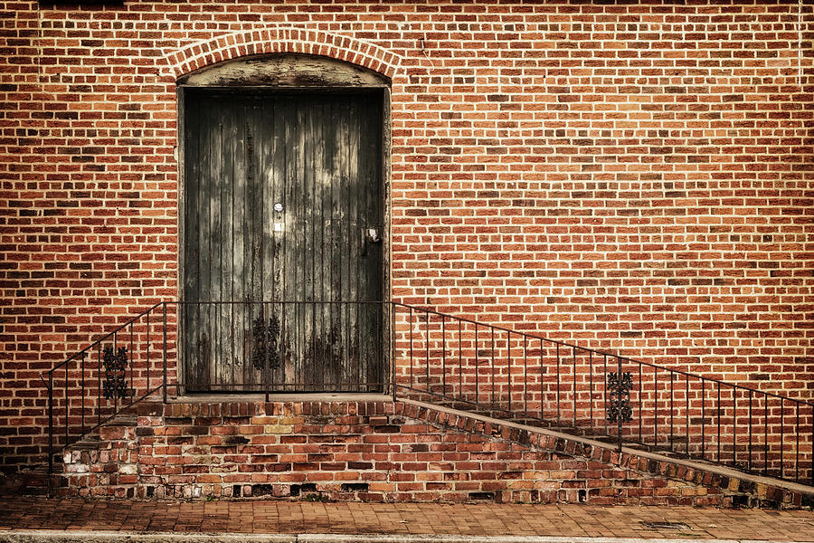 The Door Photograph by Karen Harrison Brown