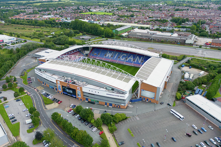 The DW Stadium Photograph by Airpower Art - Fine Art America