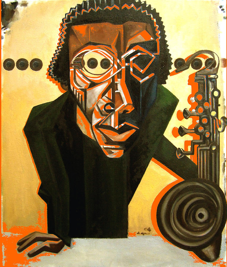 The Ethnomusicologist / Marion Brown Mixed Media by Martel Chapman