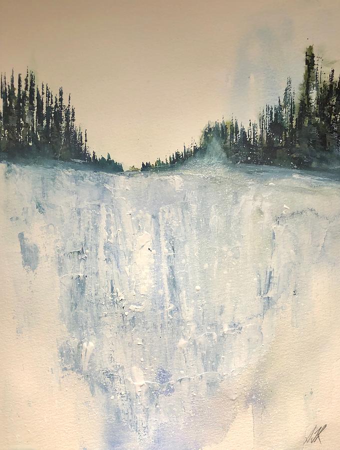 The Falls #1 Painting by Desmond Raymond