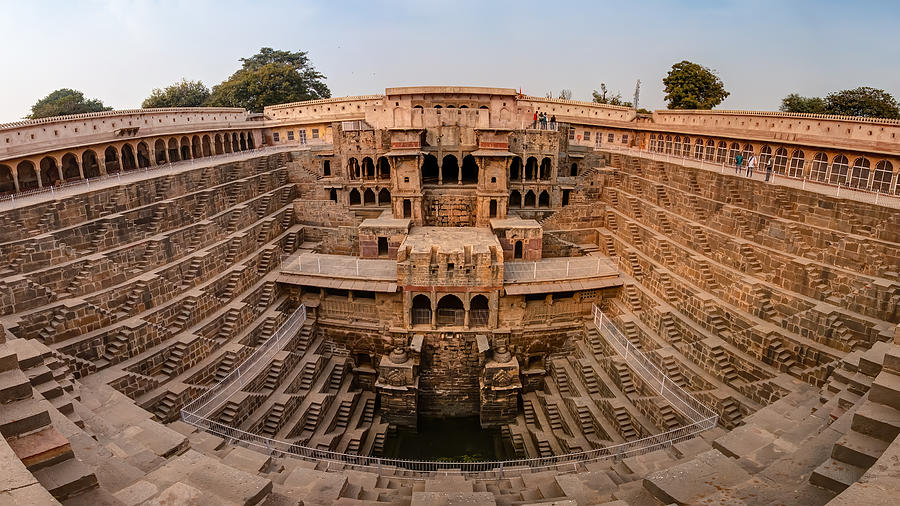 The famous Chand Baori Stepwell #1 Photograph by Amith Nag Photography