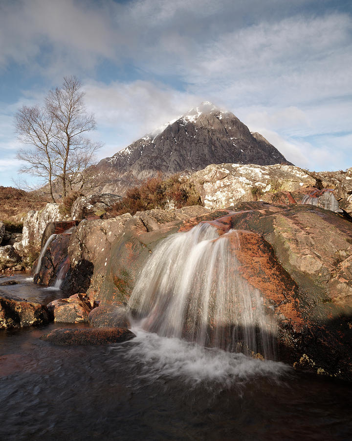 The Famous Falls in Glencoe #1 Photograph by Stephen Taylor