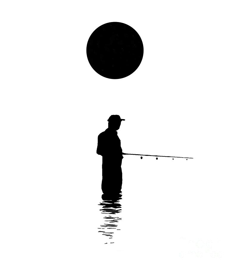 The Fisherman #1 Mixed Media by David Lee Thompson