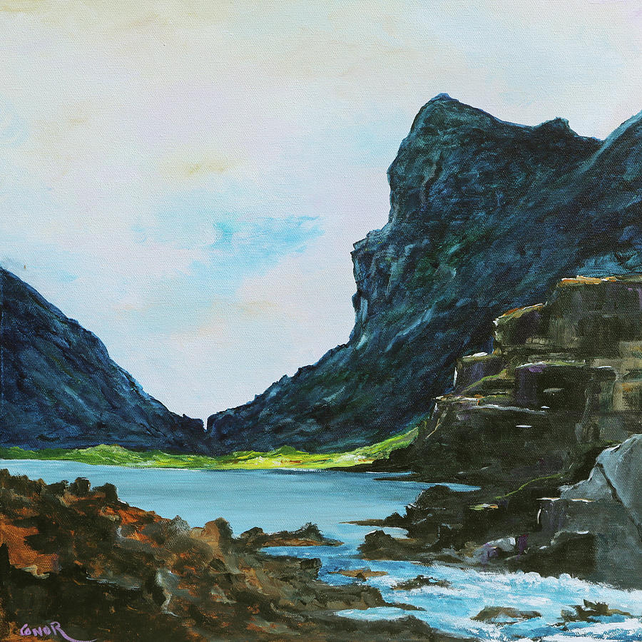 The Gap of Dunloe  #2 Painting by Conor Murphy