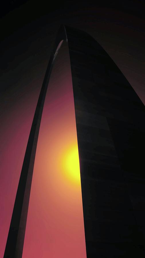 The Gateway Arch  #1 Photograph by Amy Curtis
