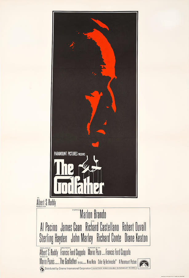 The Godfather - 1972 Crime Drama #1 Digital Art by Retro Movie Poster - UPSCALED The Godfather - 1972 Crime Drama #1 Digital Art by Retro Movie Poster - UPSCALED