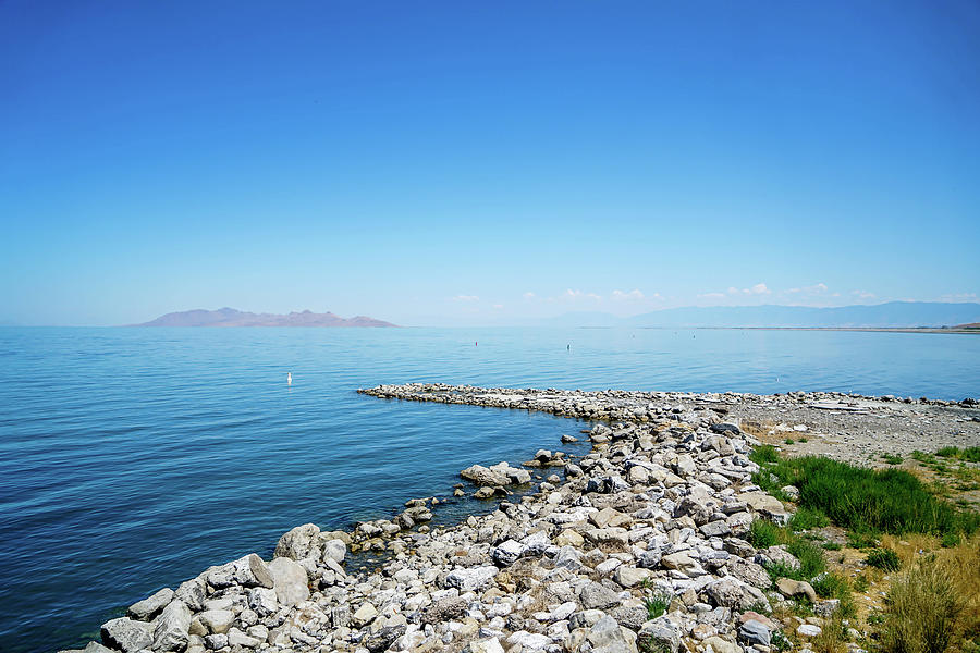 The Great Salt Lake Photograph by Ric Schafer - Fine Art America